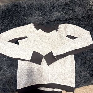 Lululemon sweatshirt.
